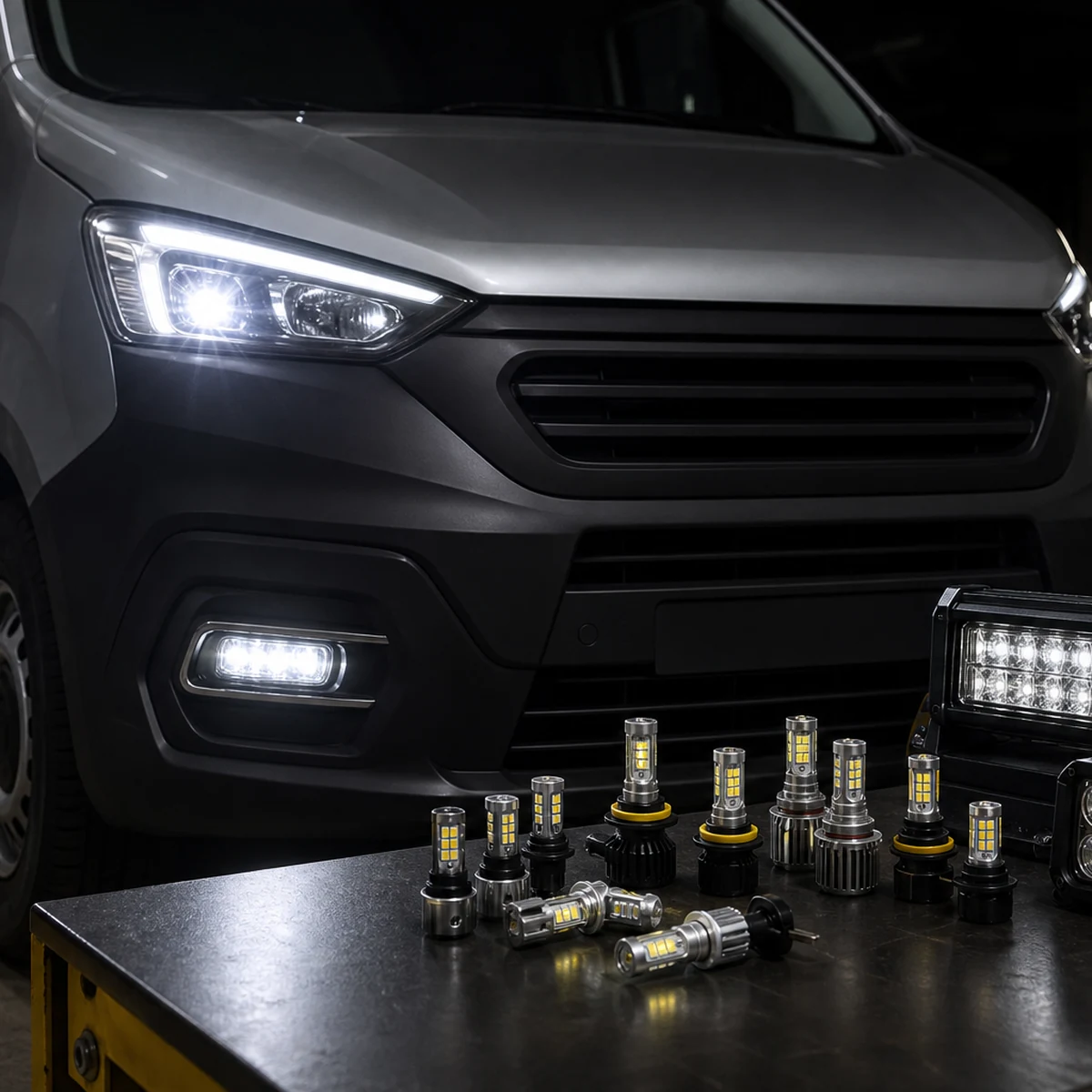 Fit for 2019-2023 Ford Transit Connect The Brightest LED Bulbs Upgrade