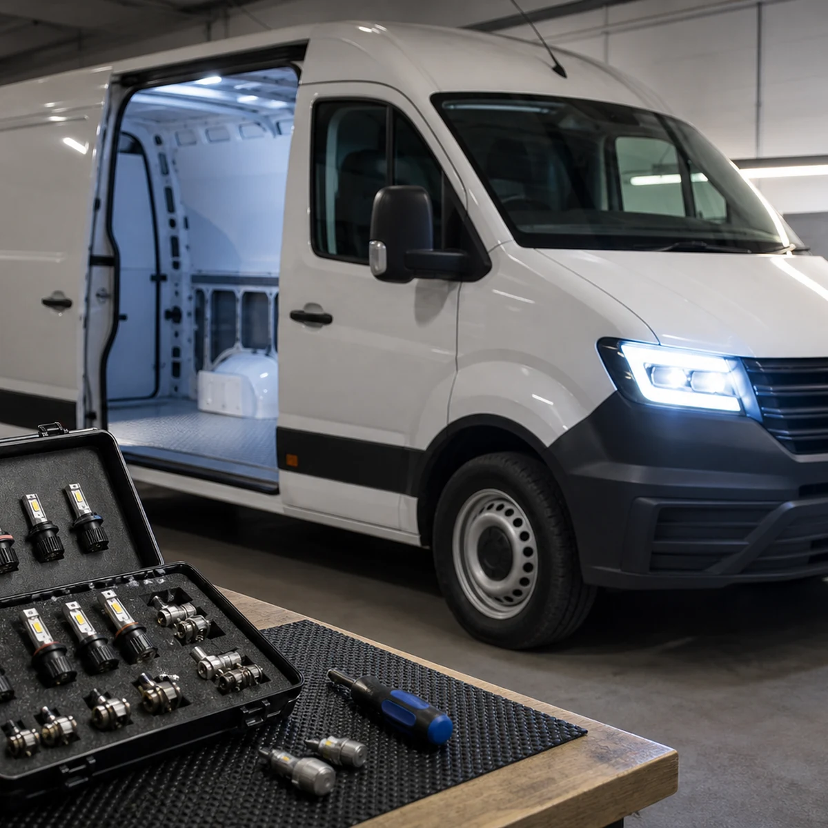 Custom Engineered for 2015-2025 Ford Transit-150/250/350 LED Bulbs Upgrade | Tested and Verified